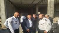 بازدید رئیس سازمان اورژانس کشور از پروژه در حال احداث ساختمان جدید پایگاه اورژانس پیش بیمارستانی مرکزی شهرستان گرمسار