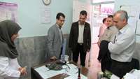 بازديد از مرکز درماني 15 خرداد مهدی شهر