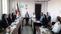 برگزاری جلسه هماهنگی اعزام بیماران با هلیکوپتر آمبولانس دانشگاه در بیمارستان معتمدی گرمسار
