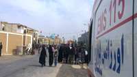 اورژانس پیش بیمارستانی دانشگاه علوم پزشکی استان سمنان در مراسم اربعین حسینی 