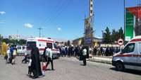اورژانس پیش بیمارستانی دانشگاه علوم پزشکی استان سمنان همگام با راهپیمایان مراسم روز قدس
