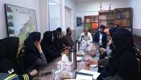جلسه هم اندیشی کارشناسان مرکز ارتباطات اورژانس پیش بیمارستانی با مدیر حوادث و فوریت های پزشکی دانشگاه علوم پزشکی استان سمنان