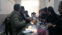 نشست صميمي مدير حوادث و فوریت های پزشکی دانشگاه علوم پزشکی استان سمنان با نيروهاي عملياتي اورژانس 115شهرستان سمنان