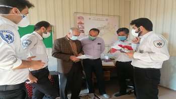 طرح پایش ضربتی اورژانس پیش بیمارستانی شهرستان سرخه 26 بهمن 99