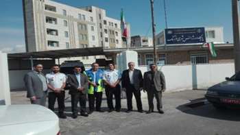 بازدید نوروزی مدیر حوادث و فوریت های پزشکی  از پایگاه های اورژانس پیش بیمارستانی گرمسار