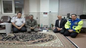 بازدید نوروزی مدیر حوادث و فوریت های پزشکی  از پایگاه های اورژانس پیش بیمارستانی مهدیشهر  