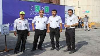 حضور درمانور به مناسبت هفته پدافند غیرعامل 