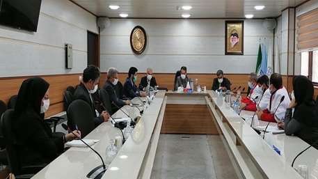  جلسه هم اندیشی مرکز مدیریت حوادث و فوریت های پزشکی دانشگاه علوم پزشکی با جمعیت هلال احمر استان سمنان