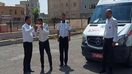  حضور فعال اورژانس پیش بیمارستانی و مدیریت حوادث دانشگاه علوم پزشکی استان سمنان در مراسم اربعین حسینی ١۴٠٢ 