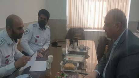  جلسه هم اندیشی بررسی مسائل و مشکلات حوزه اورژانس پیش بیمارستانی دانشگاه